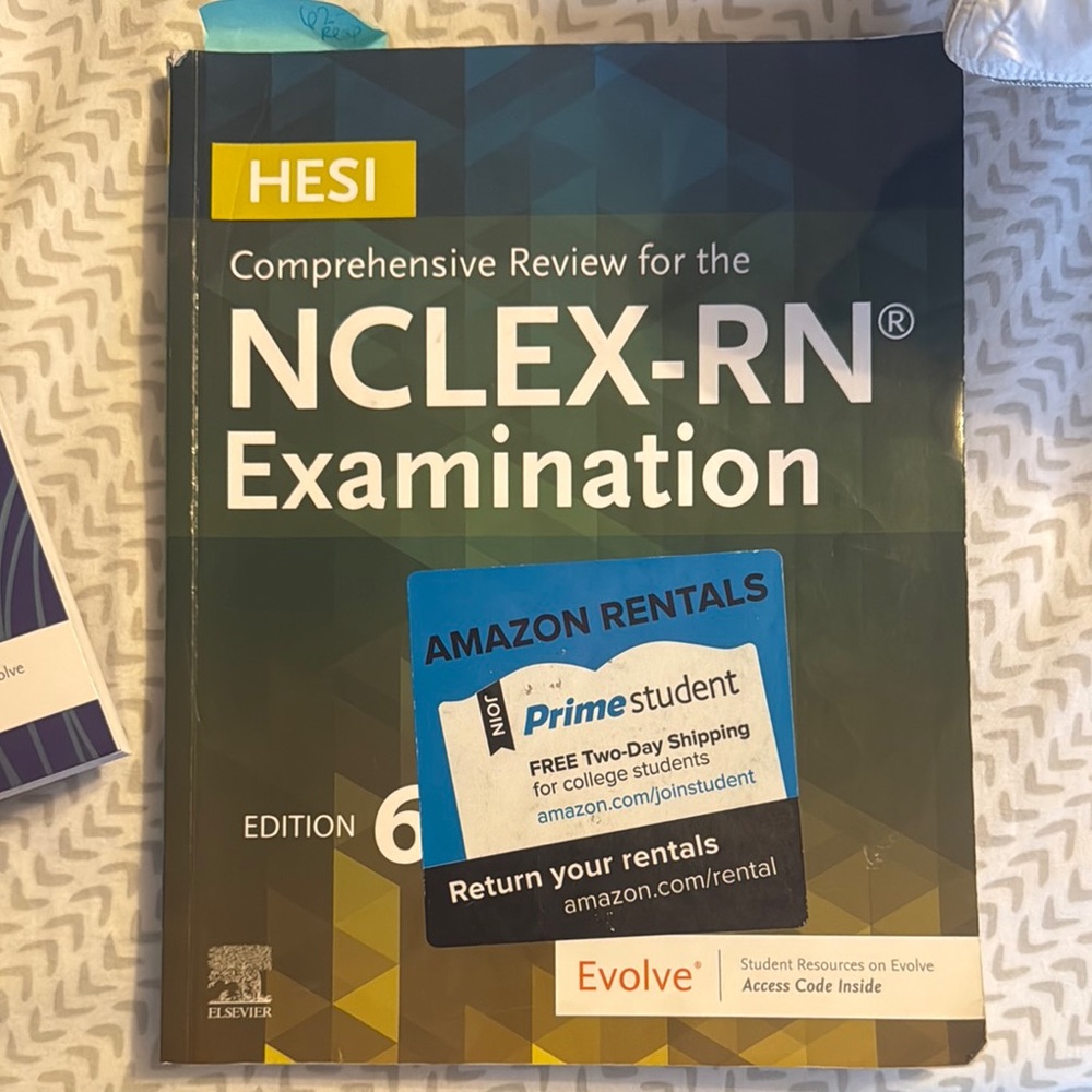 HESI NCLEX-RN Examination Book Edition 6